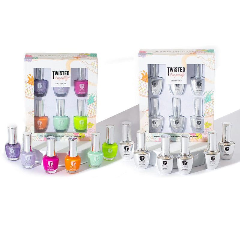 Dip Powder Sets and Collections Twisted Tea Party Gel Polish + Nail Polish Collection
