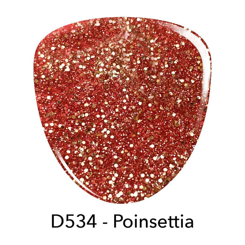 Glitter Dip Powder D534 Poinsettia (HH2)