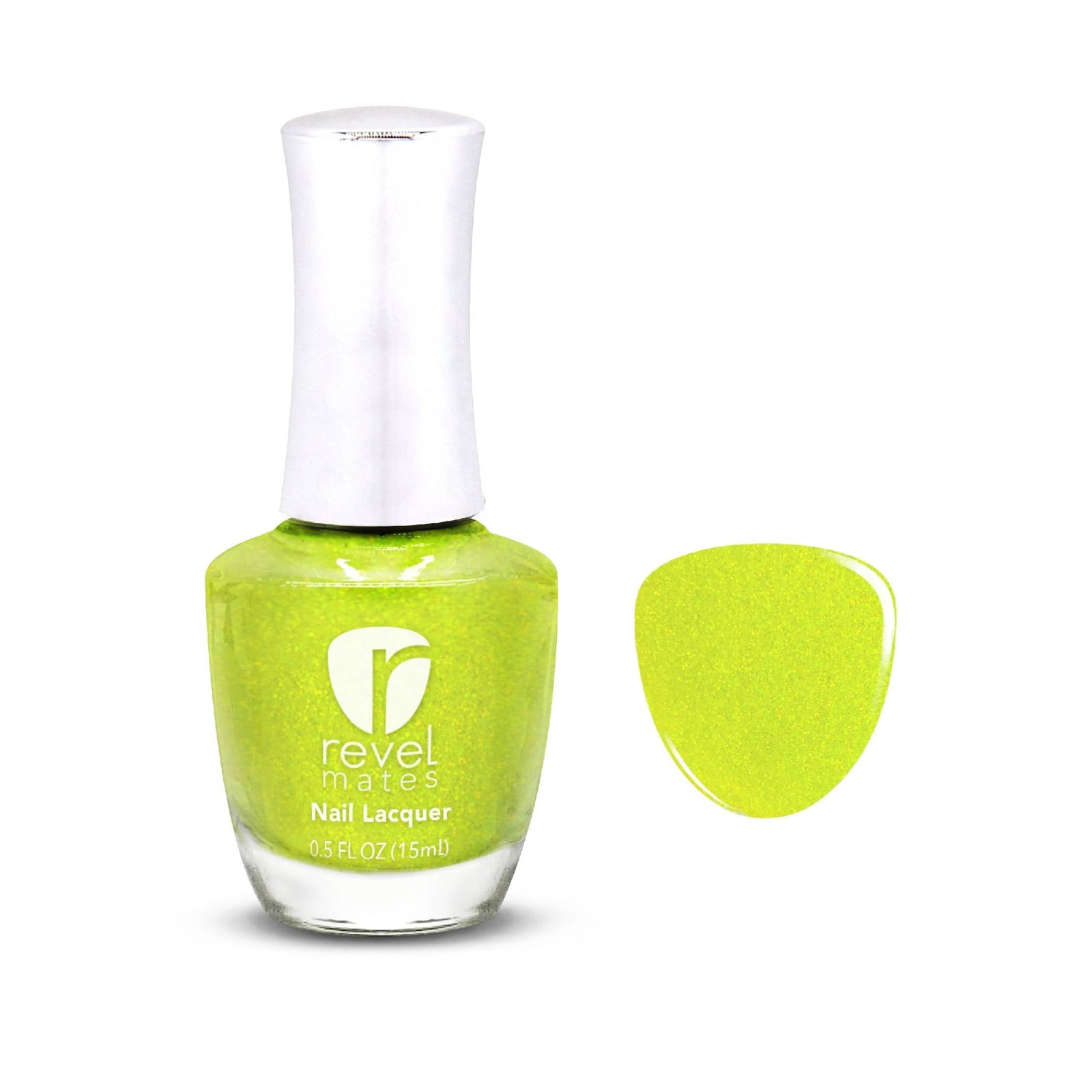 D682 Zest Yellow Glitter Nail Polish – Revel Nail