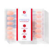 Press Ons Petal to the Metal  | Matte Medium Coffin Press-On Nails