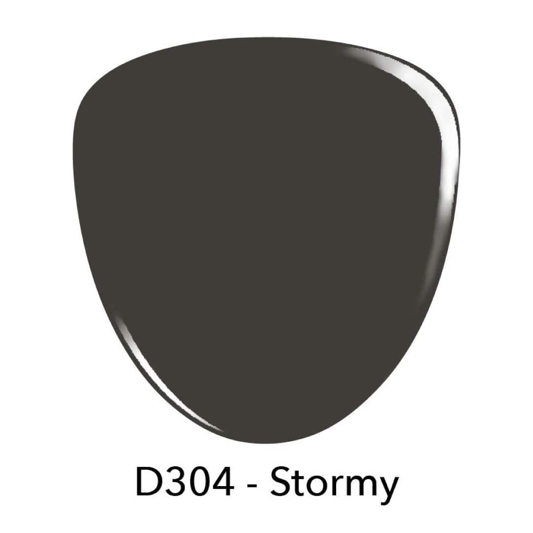D304 Stormy Gray Cr me Dip Powder Revel Nail