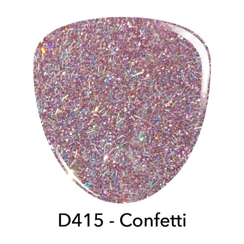 Revel Nail Dip Powder D415 Confetti