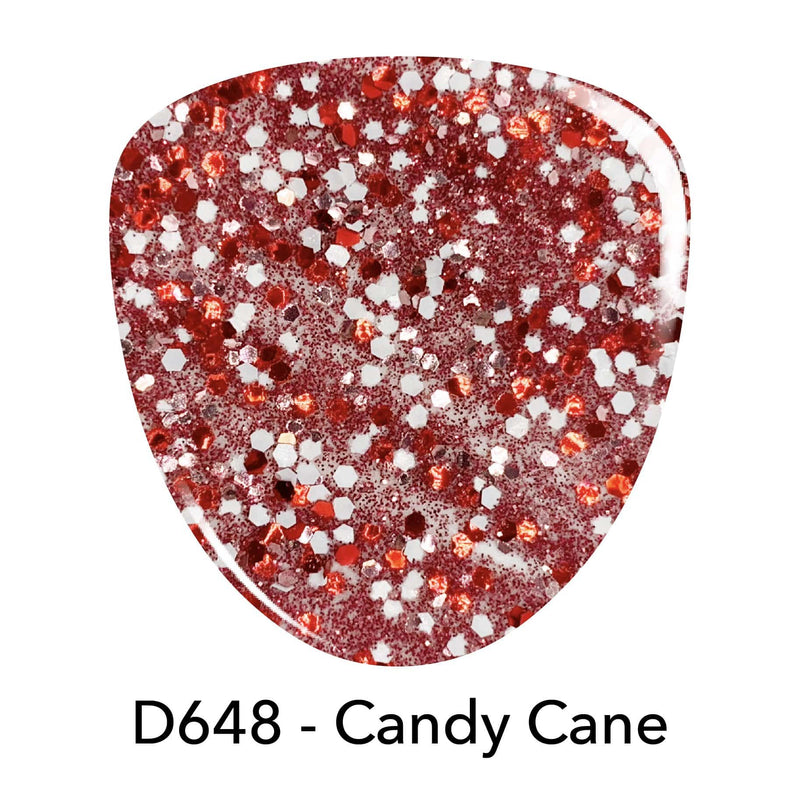 Revel Nail Dip Powder D648 Candy Cane