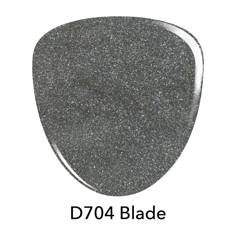 D704 Blade Gray Shimmer Dip Powder – Revel Nail