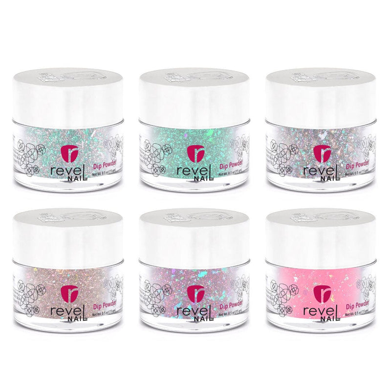 Revel Nail Dip Powder Flakes | Full Coverage | Full Collection
