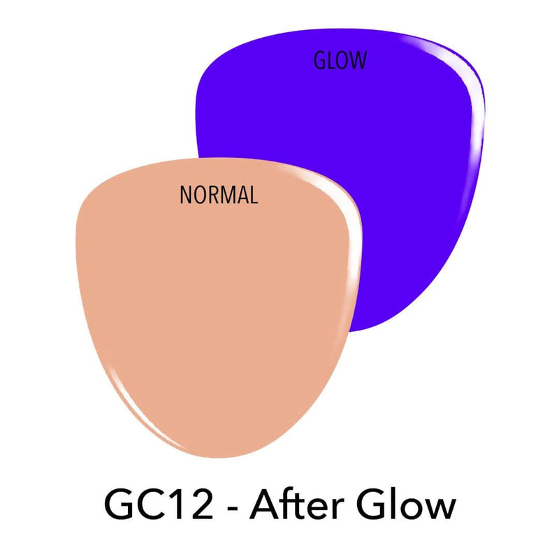 Glow in the Dark Nails GC12 After Glow