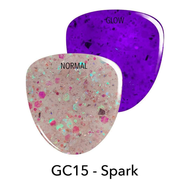 Glow in the Dark Nails GC15 Spark