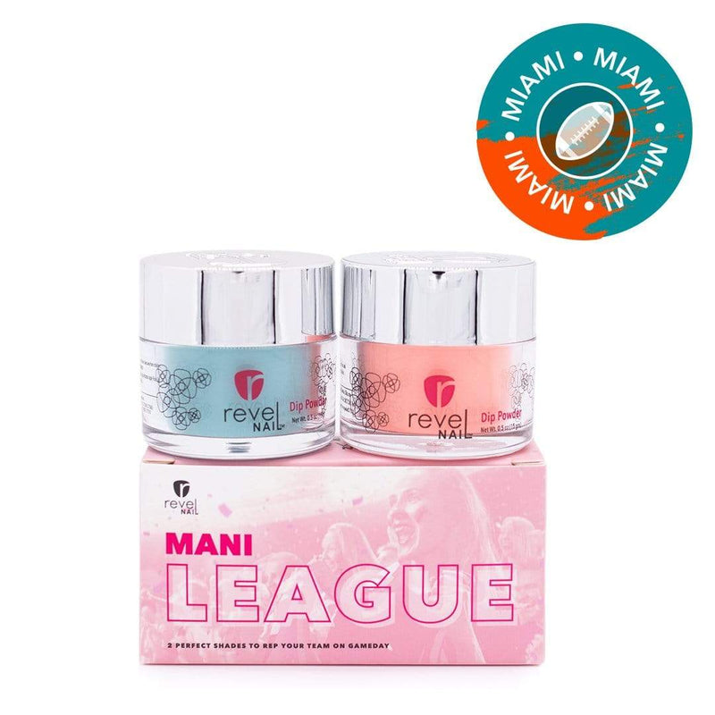 Revel Nail Dip Powder Mani League | Miami