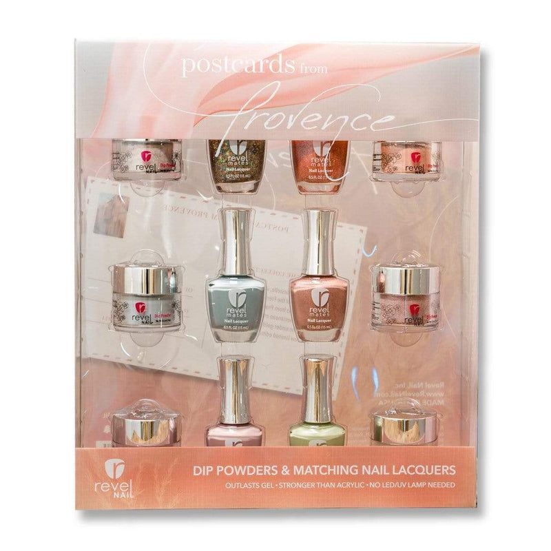 Revel Nail Dip Powder Postcards from Provence Limited Edition Revel Mates Collection