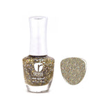 P375 Glitz Gold Glitter Nail Polish