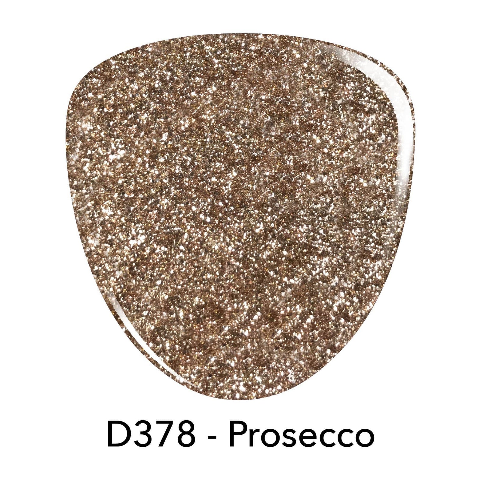 P378 Prosecco Gold Glitter Nail Polish – Revel Nail