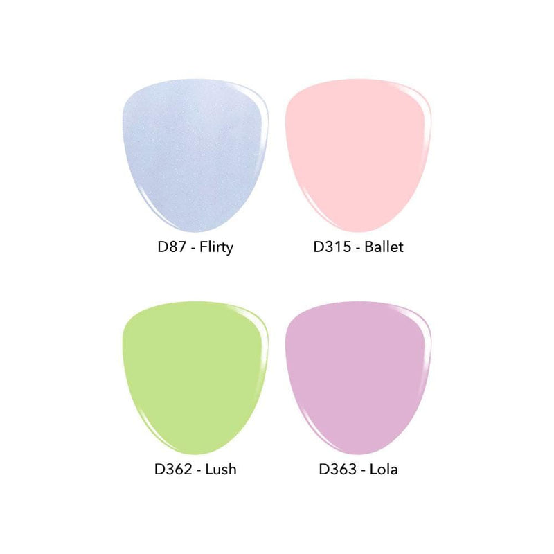 Revel Nail Dip Powder Starter Kit Passion for Pastels | Four Color Starter Kit